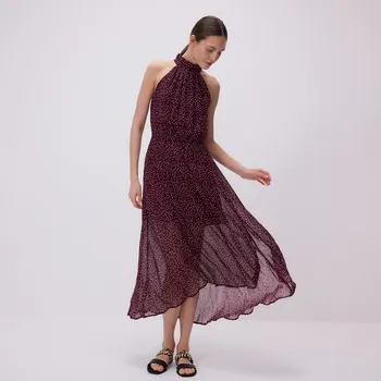 Dámské šaty Reserved - Šaty s výstřihem halter - vícebarevná - 5167V-MLC - 5167V-MLC-XS