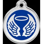 Známka Red Dingo Andělská křídla modrá velikost známky M - 30 mm