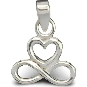 Šperk ORIENTAL Stříbrný přívěsek Nekonečná Láska (Ag 925/1000, )