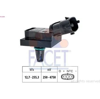 Čidlo automobilu Snímač barometrického tlaku vzduchu FACET 10.3246