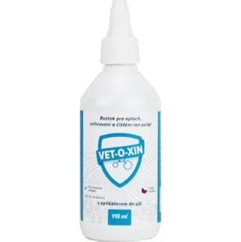 Kosmetika pro psa VetOxin 115ml s aplikátorem do uší