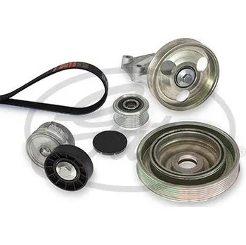 Sada žebrovaných klínových řemenů GATES K206PK1218