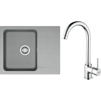 Tectonitový dřez FRANKE Set T94Š OID 611-62 šedá + FP 9000.031