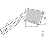 Výměník tepla, vnitřní vytápění DENSO DRR09043