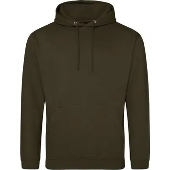 Pánská mikina Just Hoods College Hoodie, zelená (Olive)