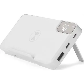 Powerbanka Power banka STAND 10 000 mAh, bílá