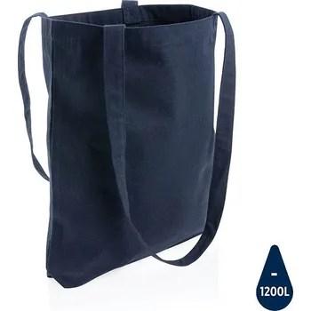 Nákupní taška Taška Impact z recyklované bavlny AWARE™, námořní modř, modrá