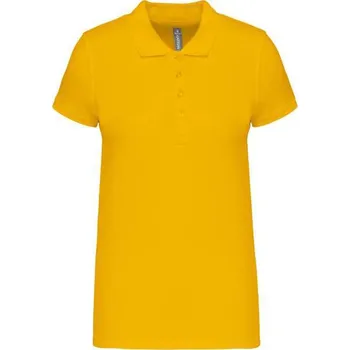 Dámské tričko Kariban Ladies’ Short-sleeved PiquÉ Polo Shirt, žlutá (Daisy)