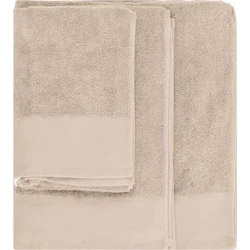 Ručník Kariban Organic Bath Towel, hnědá (Natural)