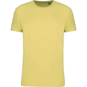 Kariban Bio150ic Men's Round Neck T-shirt, žlutá (Yellow Haze)