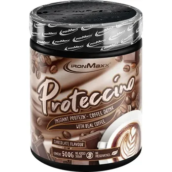 Protein Ironmaxx Proteccino - Instant Protein 500 g Příchuť: čokoláda