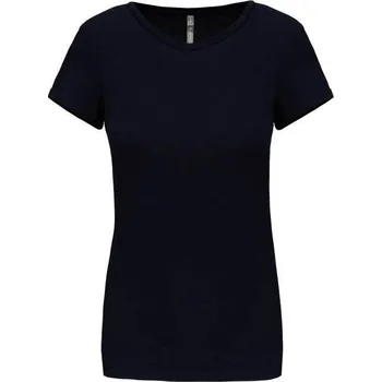 Dámské tričko Kariban Ladies' Short-sleeved Crew Neck T-shirt, modrá (Navy)