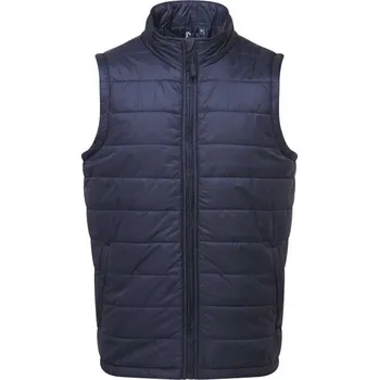 Premier Men's 'recyclight' Padded Gilet, modrá (Navy)