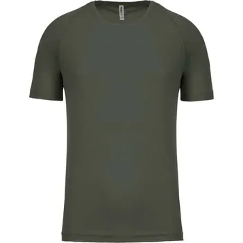 Proact Men's Short-sleeved Sports T-shirt, zelená (Olive)