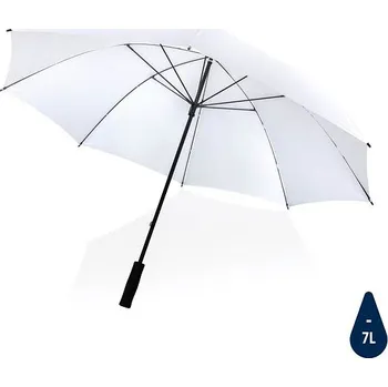 30' větruodolný deštník Impact ze 190T RPET AWARE™, bílá, bílá
