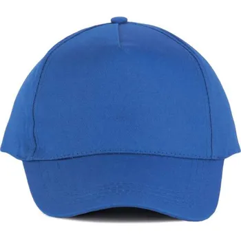Čepice K-up Cotton Cap - 5 Panels, modrá (Royal)