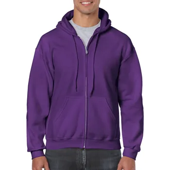 Pánská mikina Gildan Heavy Blend™ Adult Full Zip Hooded Sweatshirt mikina, fialová (Purple)