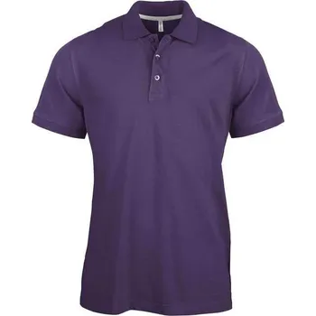Pánské tričko Kariban Men's Short-sleeved Polo Shirt, fialová (Purple)