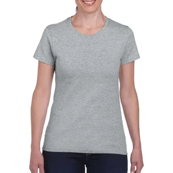 Pánské tričko Gildan Heavy Cotton™ Ladies' T-shirt, šedá (Sport Grey)