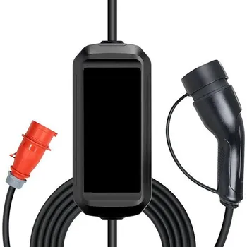 Nabíjecí stanice pro elektromobil Omnyx Cestovní nabíjecí stanice pro elektromobily 22 kW, Type 2, Bluetooth, WiFi, 5 m