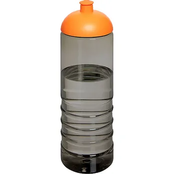 Láhev Sportovní lahev s kupolovitým víčkem H2O Active® Eco Treble o objemu 750 ml , oranžová