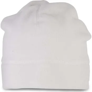 Čepice K-up Polar Fleece Beanie, bílá (White)