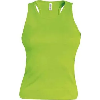 Dámské tričko Kariban Angelina - Ladies' Vest, zelená (Lime)
