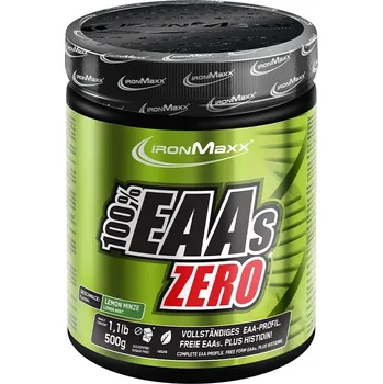Aminokyselina Ironmaxx 100% EEA Zero 500 g Příchuť: Citronová máta