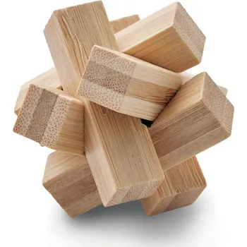 Hlavolam Bambusový hlavolam - CUBENATS, dřevo