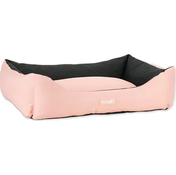 Pelíšek pro psa Pelech Scruffs Expedition Box Bed Rose Quartz XL 90x70cm
