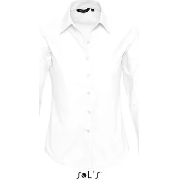 Dámská košile Sol's Embassy - Long Sleeve Oxford Women's Shirt, bílá (White)