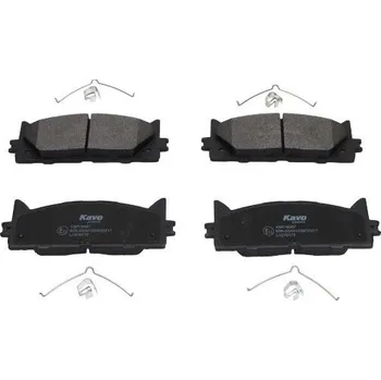 Brzdová destička Sada brzdových destiček, kotoučová brzda KAVO PARTS KBP-9087