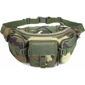 Taktická brašna s nastavitelným popruhem, camo