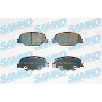 Brzdová destička Sada brzdových destiček, kotoučová brzda SAMKO 5SP2107