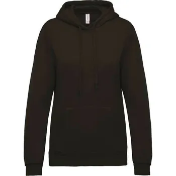 Dámská mikina Kariban Ladies’ Hooded Sweatshirt mikina, šedá (Charcoal)