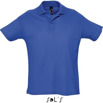 Pánská košile Sol's Summer Ii - Men's Polo Shirt, modrá (Royal)