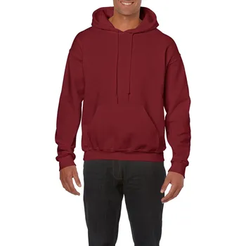 Pánská mikina Gildan Heavy Blend™ Adult Hooded Sweatshirt mikina, červená (Garnet)
