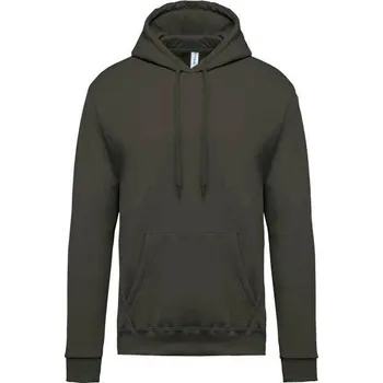 Pánská mikina Kariban Men’s Hooded Sweatshirt mikina, zelená (Olive)