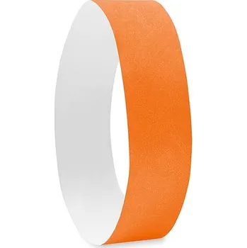 Náramek Náramek pro účastníky akcí -TYVEK#, oranžová