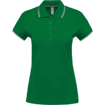 Dámské tričko Kariban Ladies' Short-sleeved Polo Shirt, zelená (Kelly Green)