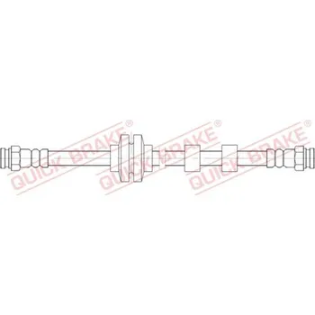 Brzdová hadice Brzdová hadice QUICK BRAKE 22.939