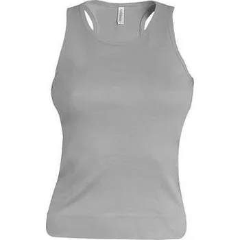 Dámské tričko Kariban Angelina - Ladies' Vest, šedá (Ice Grey)