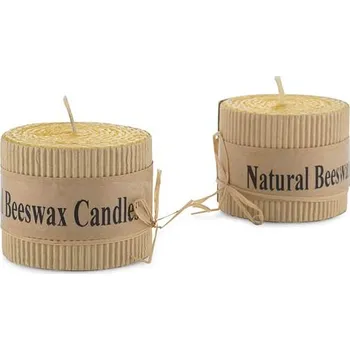 Svíčka Sada svíček HANNI, žlutá