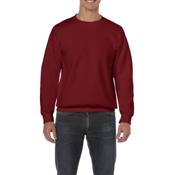 Pánská mikina Gildan Heavy Blend™ Adult Crewneck Sweatshirt mikina, červená (Garnet)