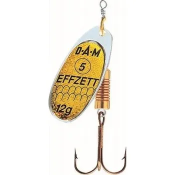 Umělá nástraha Dam Třpytka Effzett Standard Spinner Reflex Gold Hmotnost: 10g