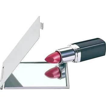 Kosmetické zrcátko Hliníkové kapesní zrcátko DONNA, stříbrná