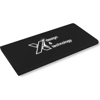 Powerbanka Svítící powerbanka SCX.design P15 5000 mAh, černá