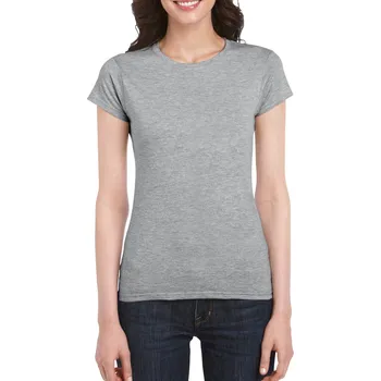 Gildan Softstyle® Ladies' T-shirt, šedá (Sport Grey)