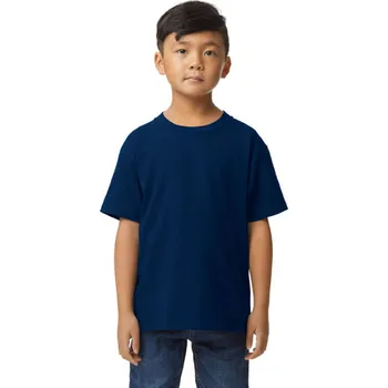 Dětská móda Gildan Softstyle® Midweight Youth T-shirt, modrá (Navy)