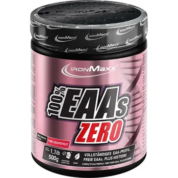 Aminokyselina Ironmaxx 100% EEA Zero 500 g Příchuť: Pink Grapefruit